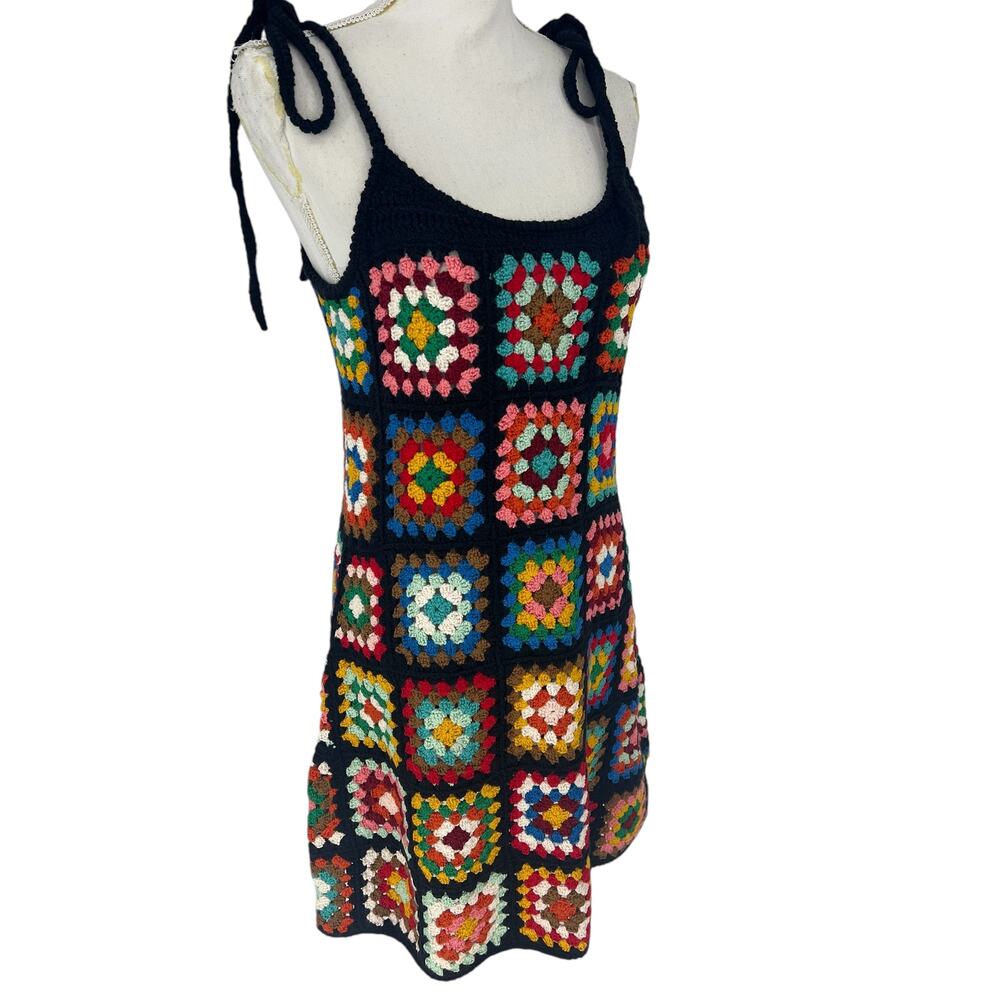 Alanui Positive Vibes Hand Crochet Dress - Picture 12 of 16